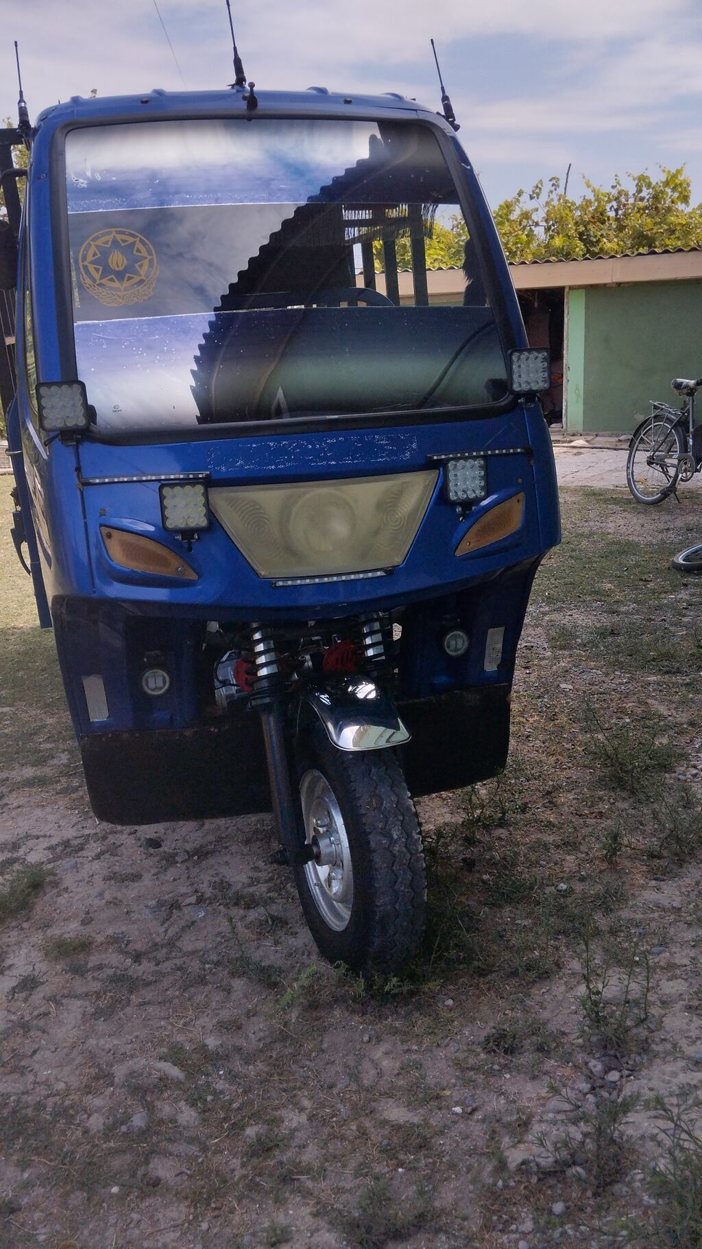 Yükdaşıma üçün üçtəkərli moto-transport - Güclü benzin mühərriyi — Yük maşınları, Salyan (4)