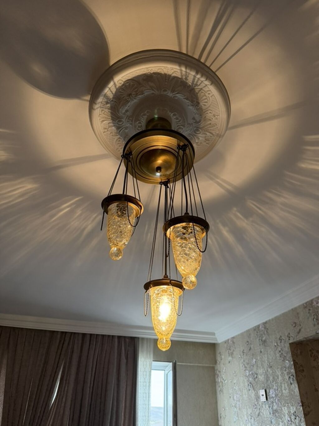 Çılçıraq, 3 lampa — İşıqlandırma, Bakı (2)