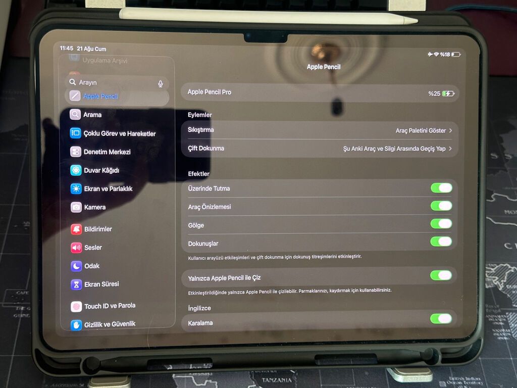 IPad Air 11” 2024 8/128 Əla vəziyətdədir. Alınan gündən üzlük və — Elektronika, Bakı