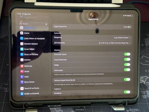 IPad Air 11” 2024 8/128 Əla vəziyətdədir. Alınan gündən üzlük və
