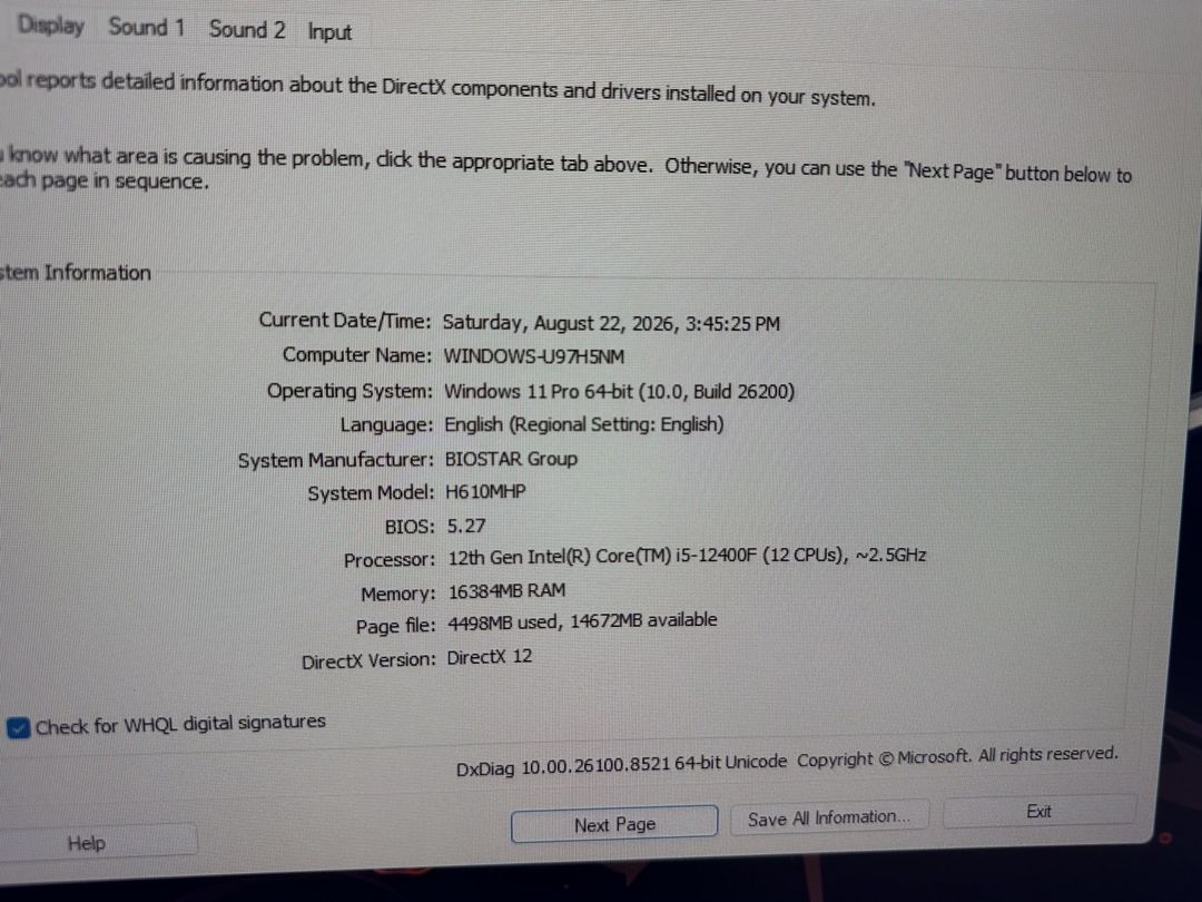 Gaming PC | i5-12400F / RTX 2060 6GB / 16GB DDR4 / 500GB NVMe / 27" 165Hz — Masaüstü kompüterlər, Bakı (7)