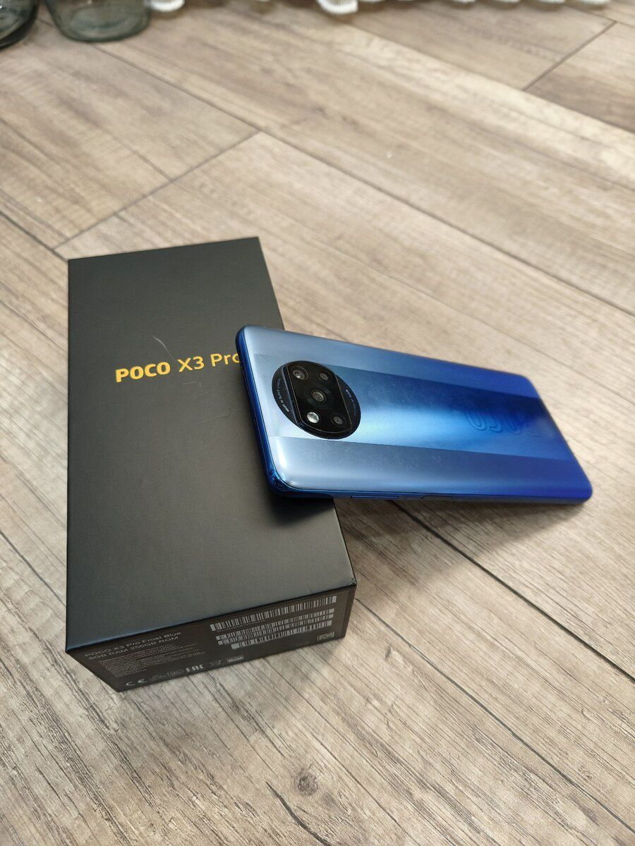 Xiaomi Poco X3 Pro Frost Blue 256GB/8GB — Smartfonlar, Bakı