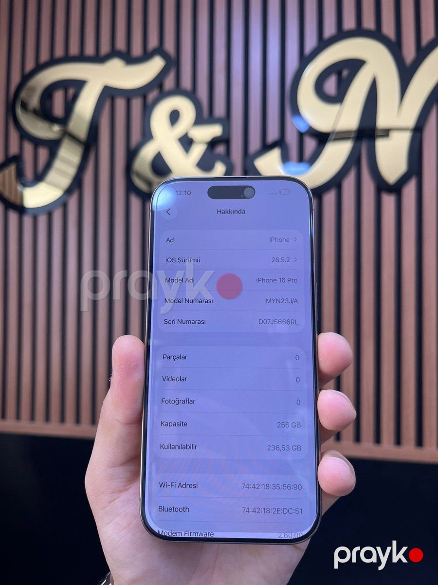 Apple iPhone 16 Pro Desert Titanium 256GB/8GB — Mallar, Bakı (4)