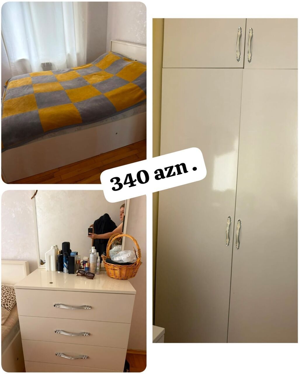 Yataq mebeli təcili satılır. İdeal vəziyyətdədir Evə gəlin yeni mebel — Mebel, Bakı