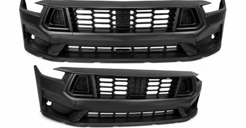 Mustang 2024-2025 Dark House ön bufer lip ilə — Bakı