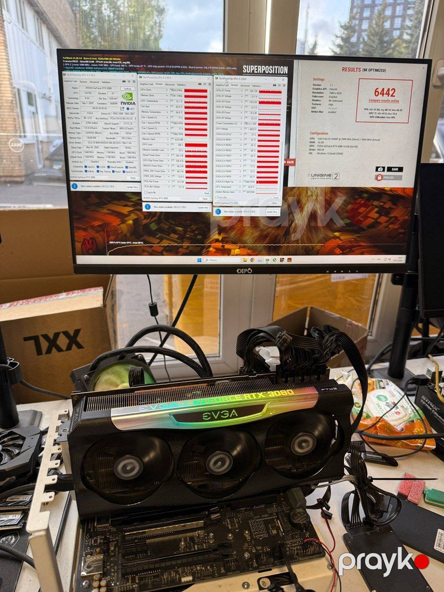 Evga RTX 3080 FTW3 Ultra Non RFB 10GB — Elektronika, Bakı (6)