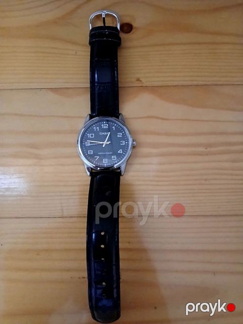 İşlənmiş, Qol saatı, Casio, rəng - Qara