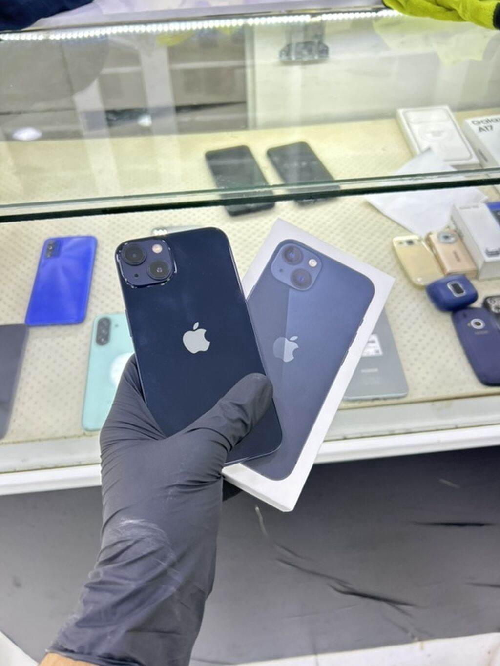 IPhone 13, 128 GB, Göy, Face ID — Apple iPhone, Gəncə
