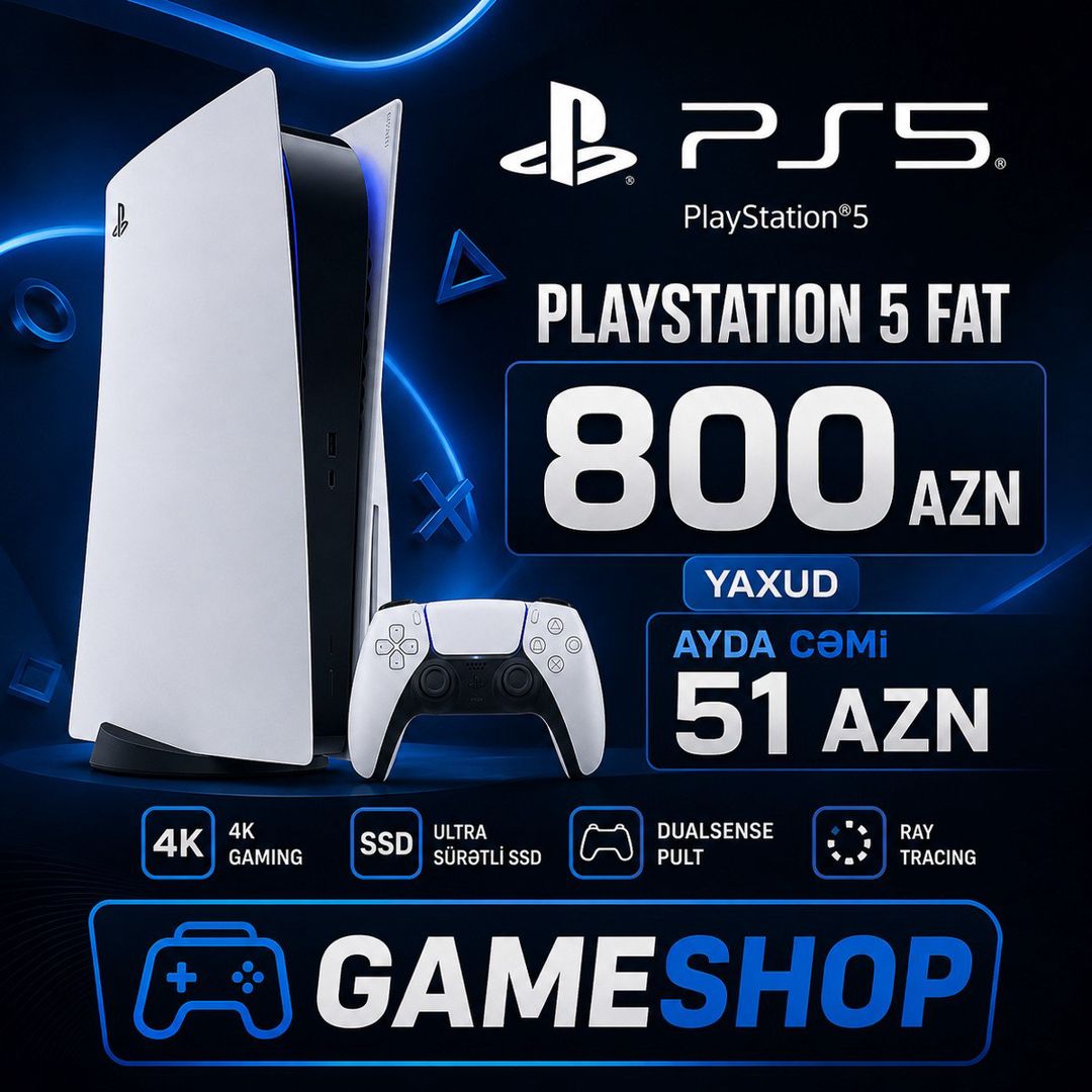 Sony PlayStation 5 Fat — Elektronika, Bakı