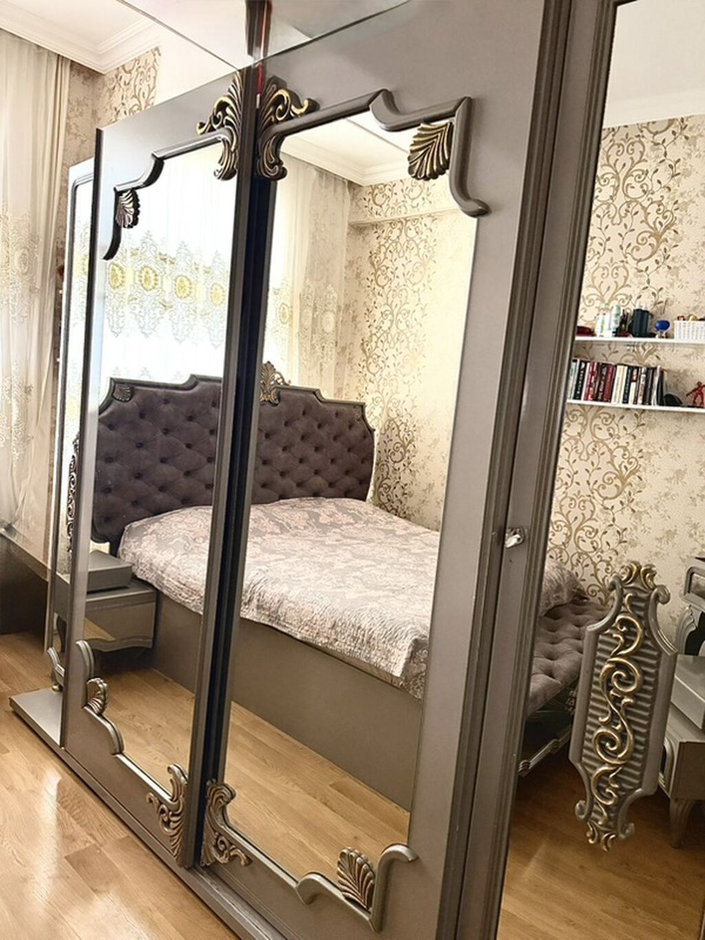Klassik üslublu yataq otağı dəsti Boyuk evden balaca eve kocduyumuze — Mebel, Bakı (3)