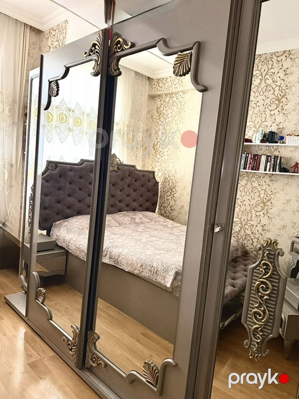 Klassik üslublu yataq otağı dəsti Boyuk evden balaca eve kocduyumuze — Mebel, Bakı (3)