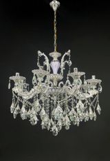 Çılçıraq, 8 lampa, Xrustal — Потолочные светильники и люстры
