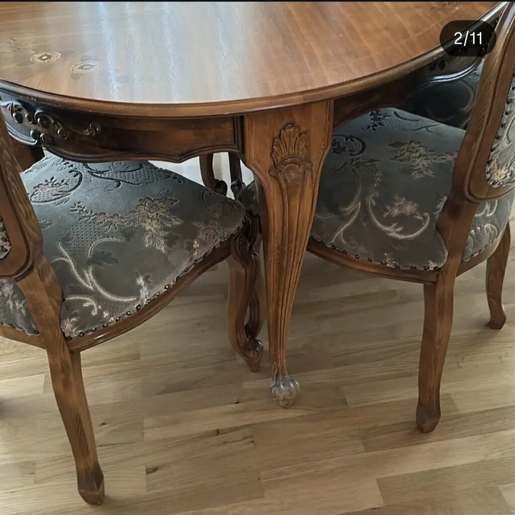 Kleopatra mebel dəsti qonaq otaqi.Rumuniya istehsali klassik — Mebel, Bakı (8)
