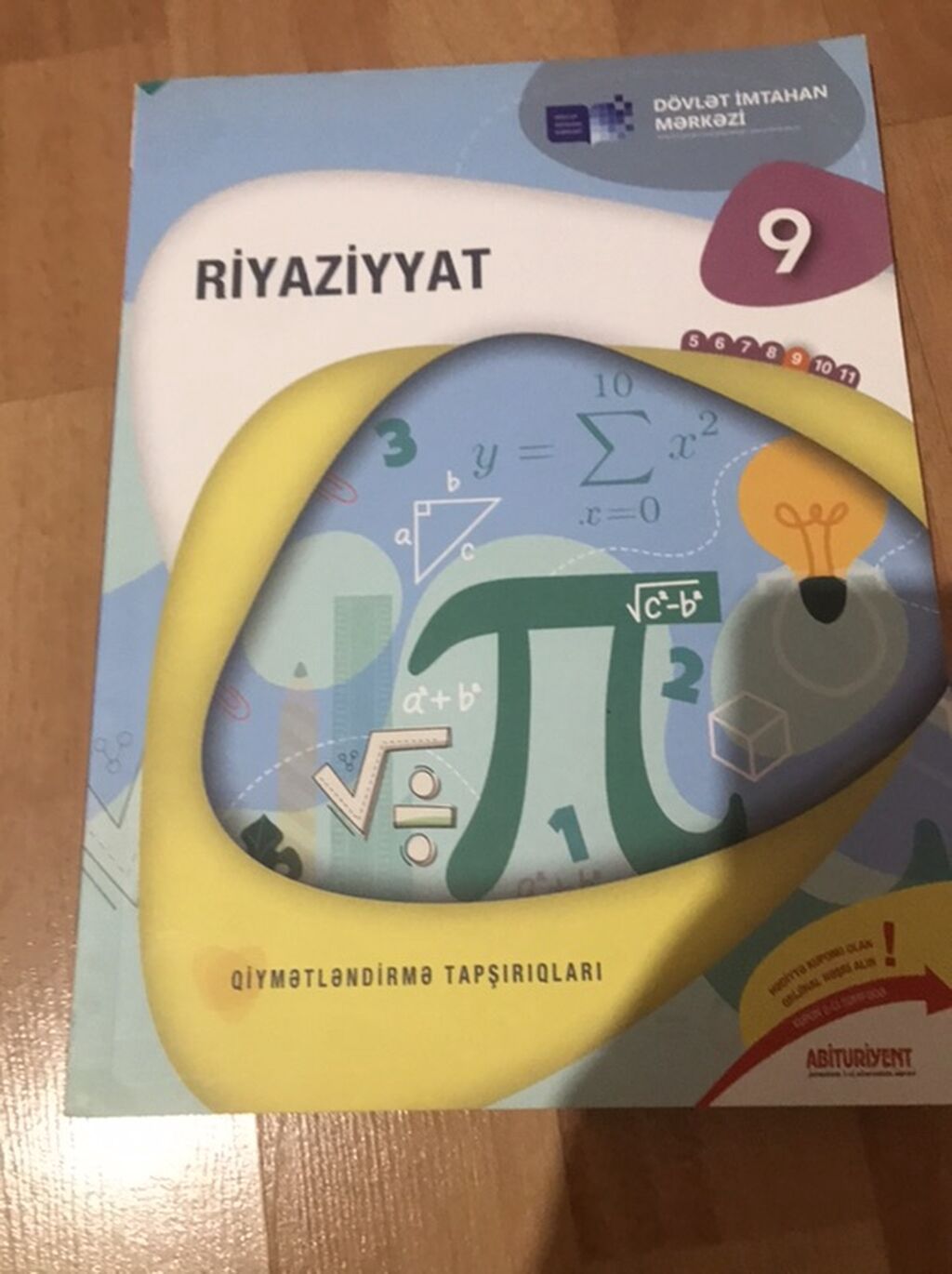 Məhsul: “Riyaziyyat – Qiymətləndirmə tapşırıqları” (9-cu sinif)