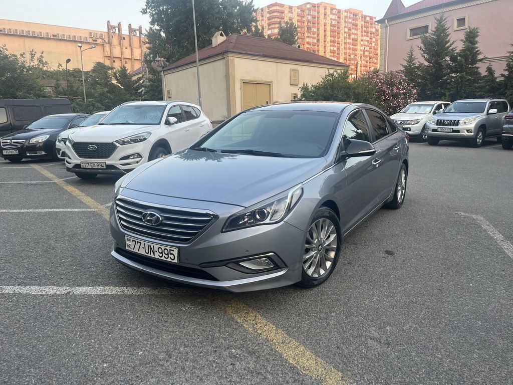 Hyundai Sonata, 2.0 L, 2016 il, 164 000 km — Avtomobillər, Bakı (12)
