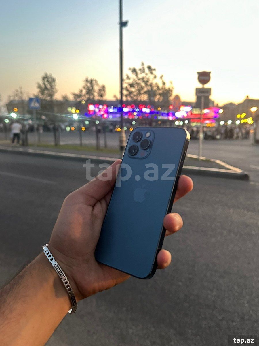 Apple iPhone 12 Pro Pacific Blue 128GB/6GB — Telefonlar və qadjetlər, Bakı (2)