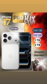 Apple iPhone 17 Pro Max Silver 256GB/12GB — Khanelectronics Az