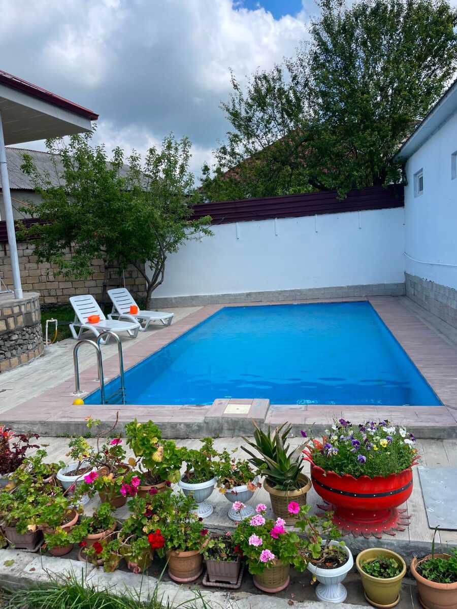 İcarəyə verilir 6 otaqlı həyət evi/bağ evi 140 m² — Ev, villa, Qəbələ (3)