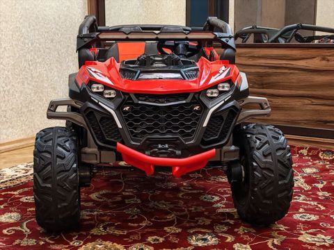 Uşaq üçün böyük elektrikli off-road buggy maşın - İki nəfərlik — Bakı