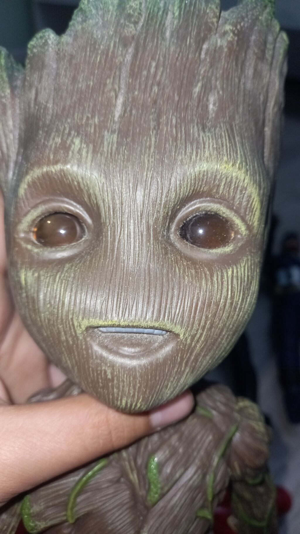 Marvel Guardians of the Galaxy – Baby Groot fiquru işıq tutanda gözu — Oyuncaqlar, Xırdalan (4)