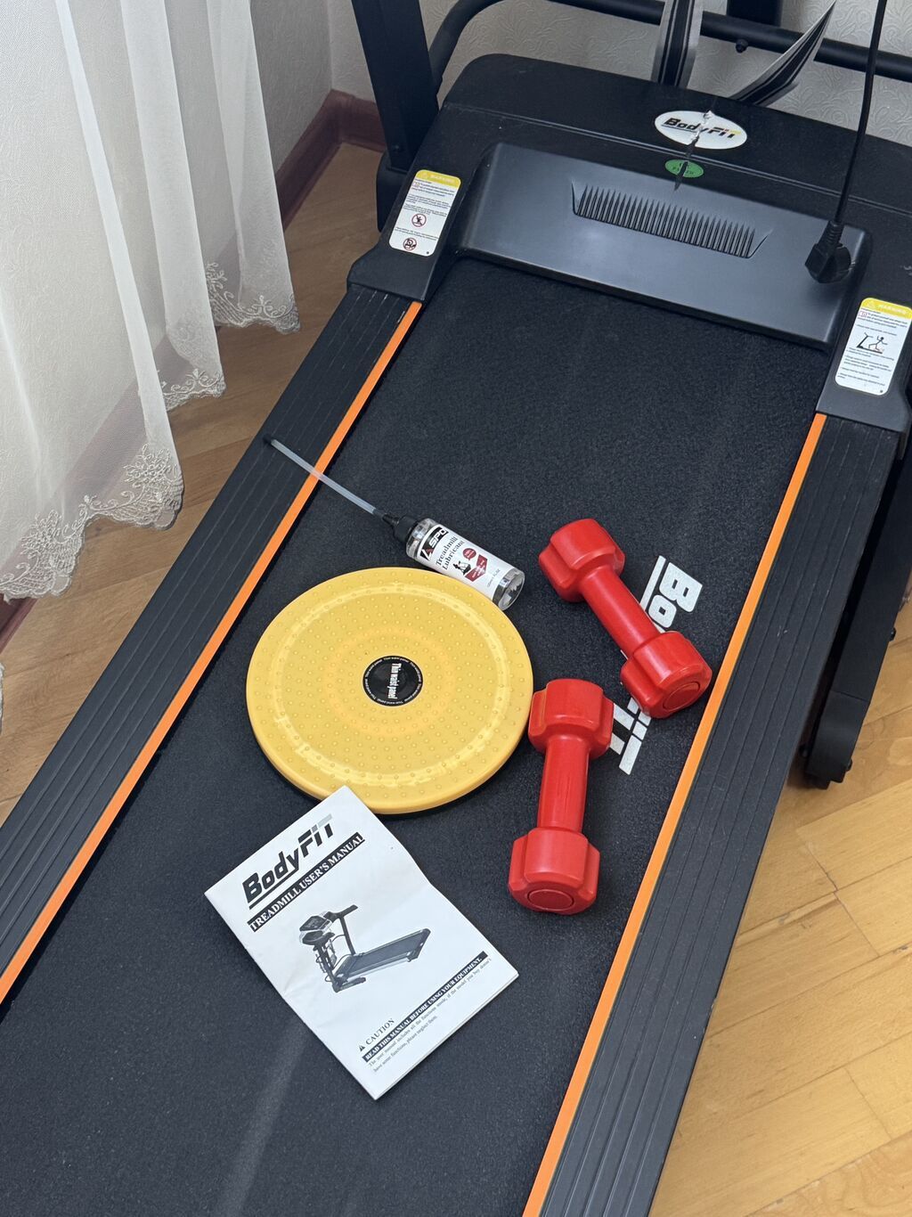 BodyFit elektrik qaçış trenajoru - Brend/model: BodyFit (konsolda — İdman və istirahət, Bakı (3)