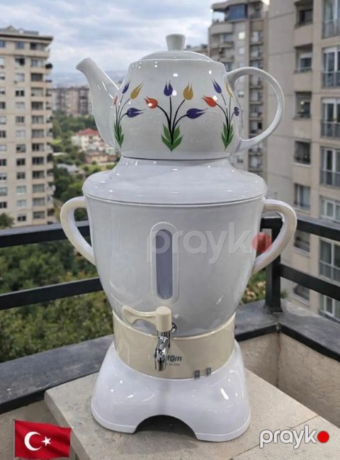 Fantom SM 3002 avtomatik semaver - Su qazanı: 5 litr həcm - Demlik — Bakı