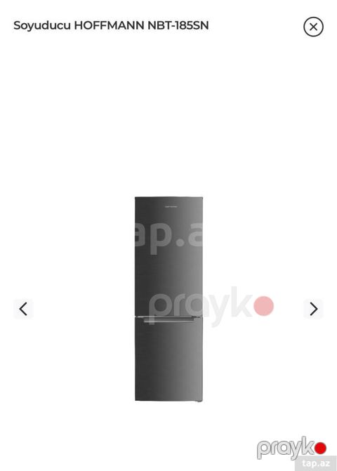 Soyuducu HOFFMANN NBT-185SN 60x185 sm