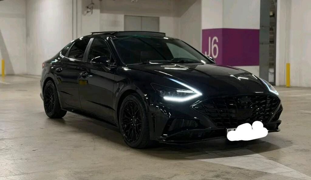 Hyundai Sonata – qara rəngli, idman üslublu sedan - Korpusa — Avto, Bakı