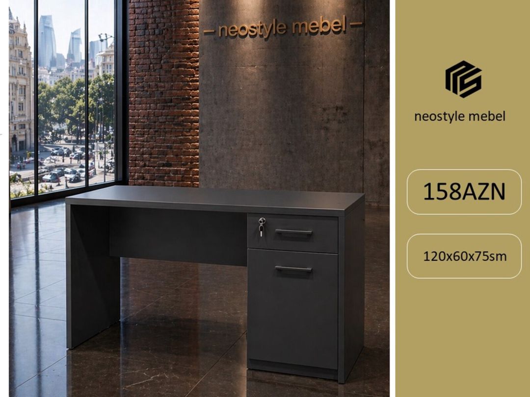 Ekonom ofis masası — Mallar, Bakı (2)