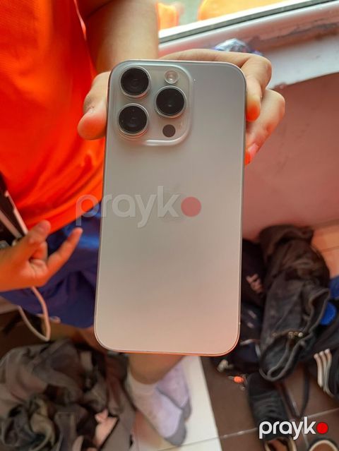 IPhone 15 Pro, 128 GB, Matte Silver, Face ID