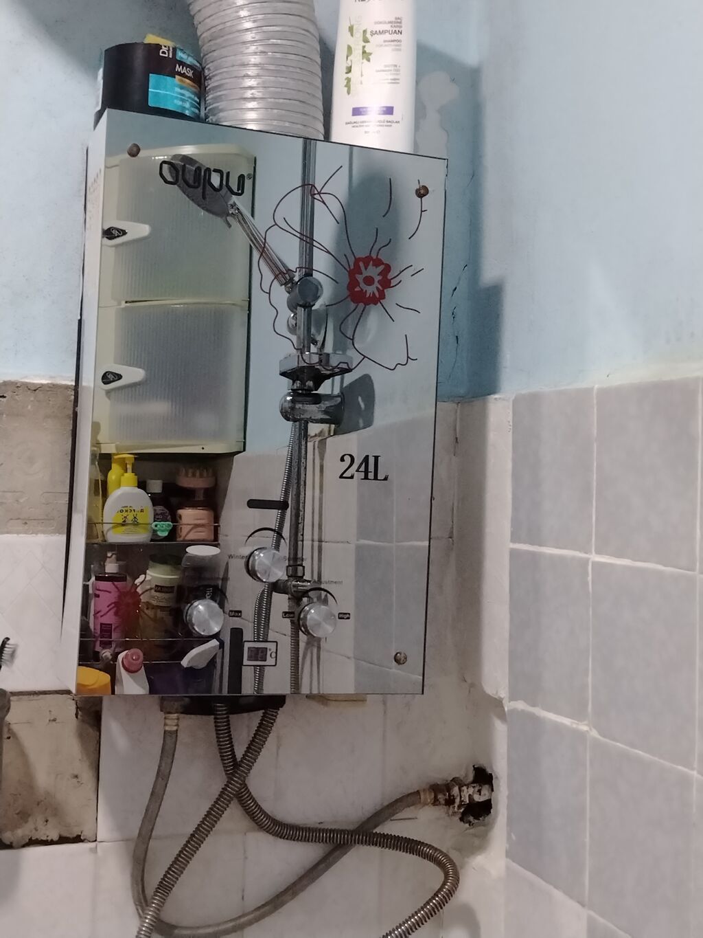 Qazla işləyən su qızdırıcısı – 24L tutum. İslekdi batareya taxilmalidi — Elektronika, Sumqayıt