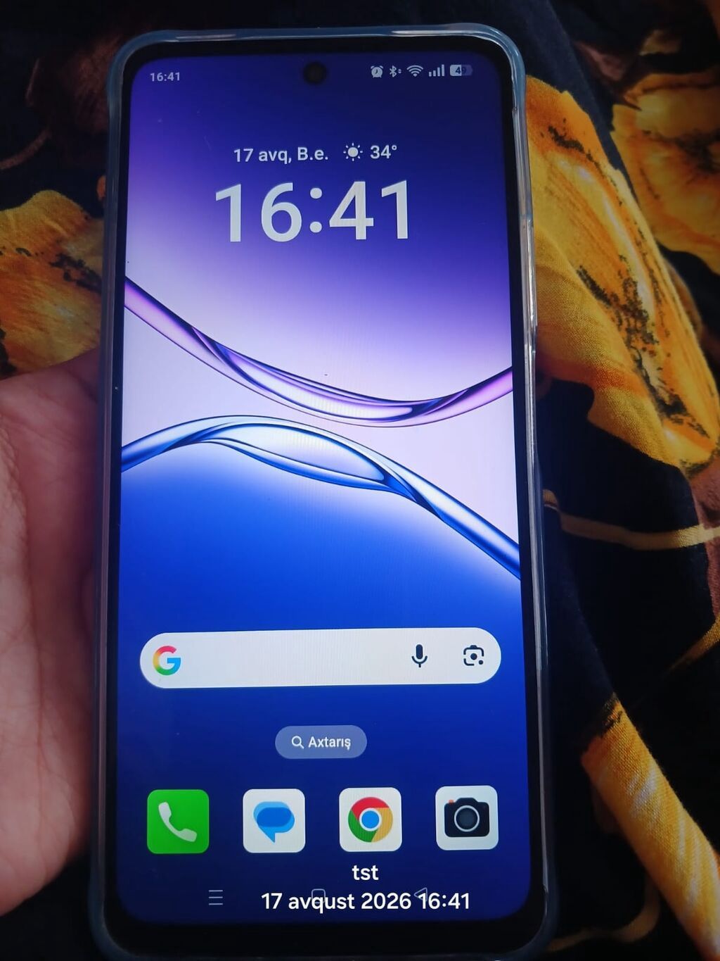 Oppo 5 Pro, 128 GB, rəng - Mavi, Barmaq izi — OPPO, Sabirabad (2)