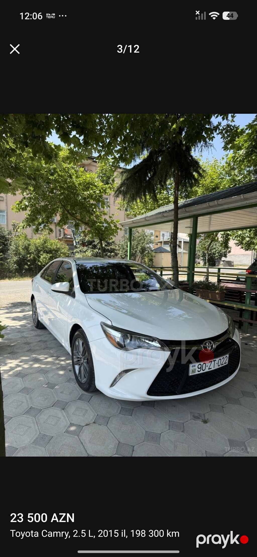 Toyota Camry: 2.5 l | 2015 il Sedan — Avto, Lənkəran (3)