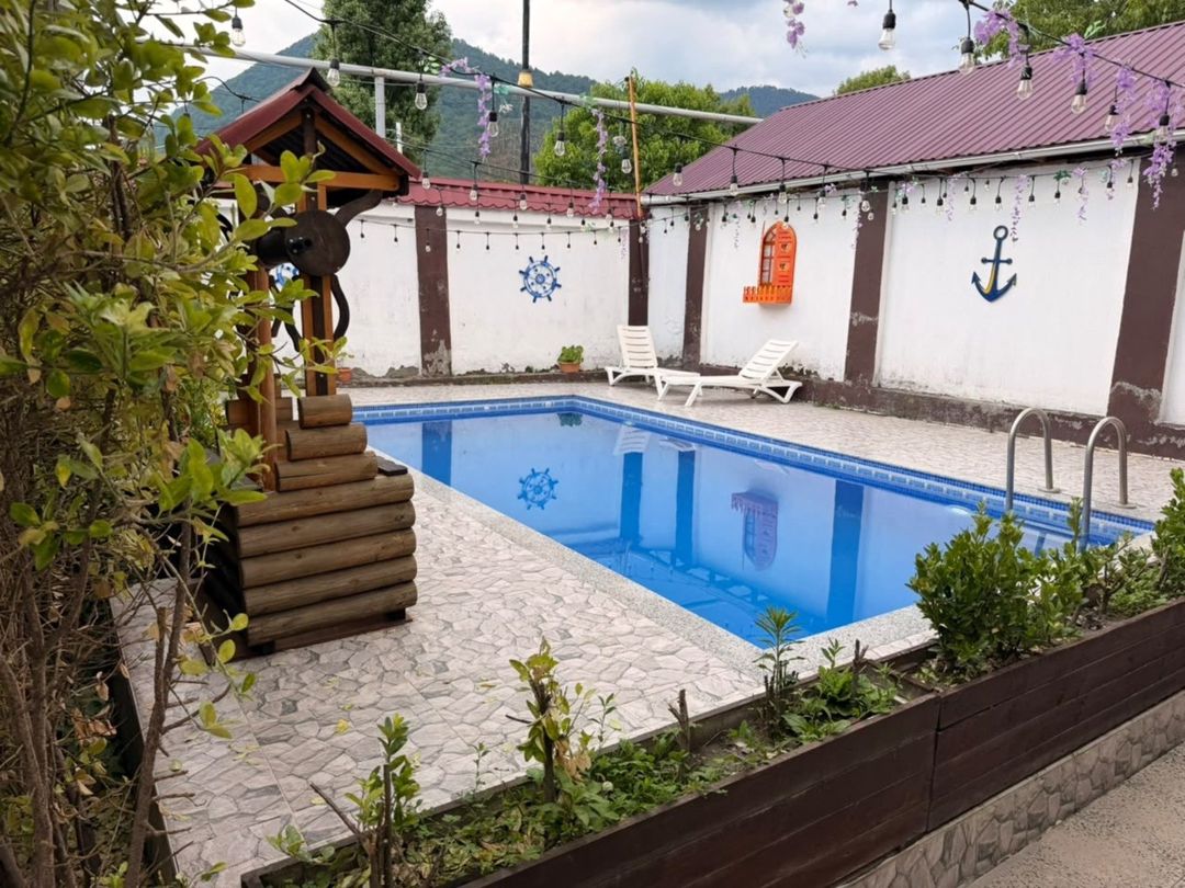 İcarəyə verilir 5 otaqlı həyət evi/bağ evi 220 m² — Ev, villa, Qəbələ (9)