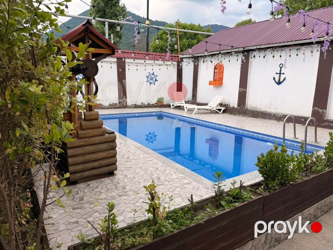 5 otaqlı həyət evi icarəsi, Qəbələ, 220 m² — Ev, villa, Qəbələ (9)