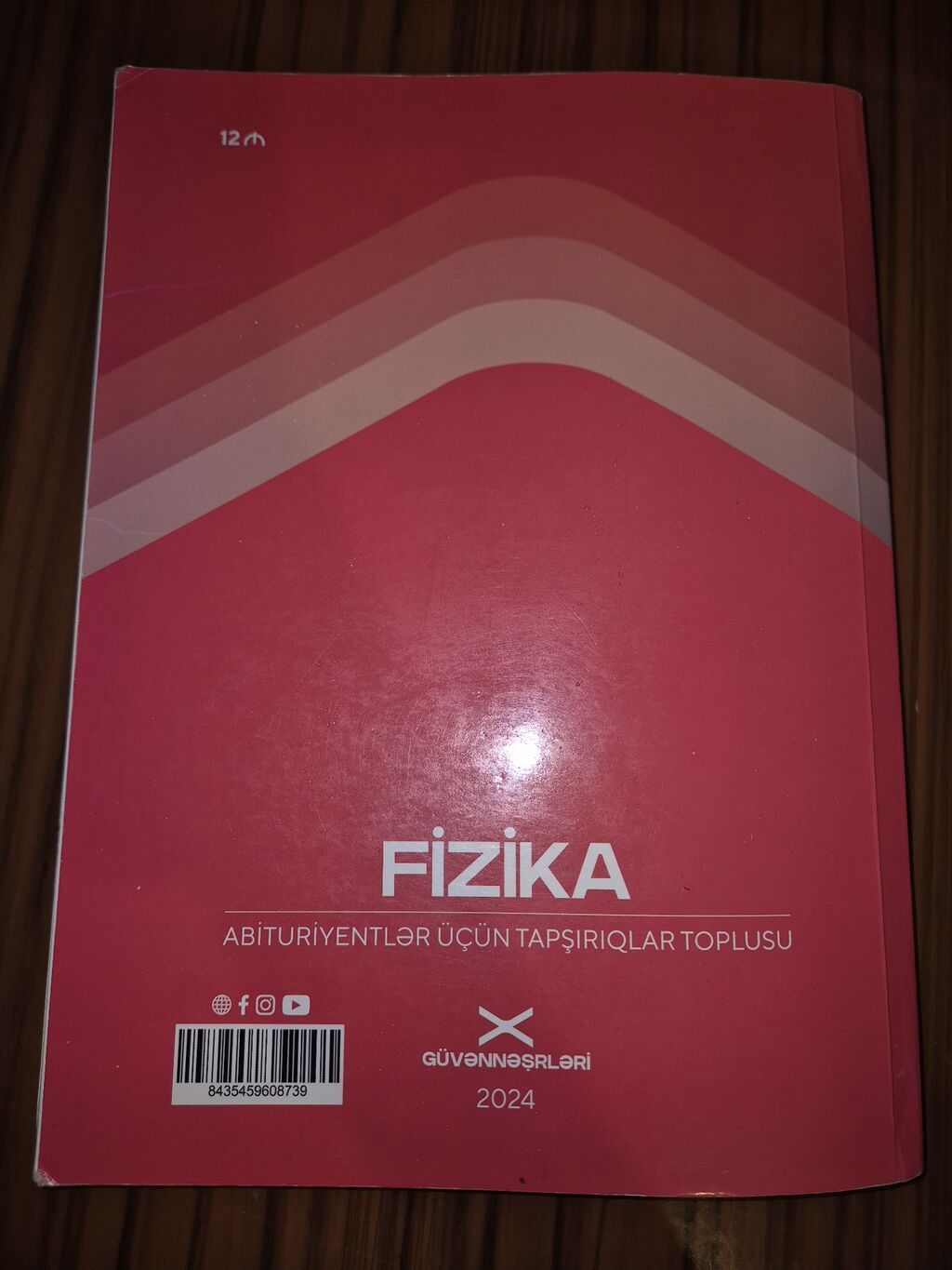Məhsul: “Fizika – Abituriyentlər üçün tapşırıqlar toplusu” (Güvən — Mallar, Bakı (4)
