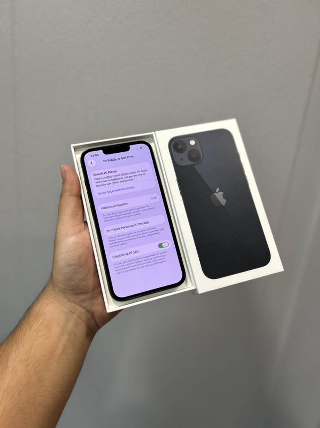 IPhone 13, 128 GB, Midnight, Face ID — Apple iPhone, Bakı (3)