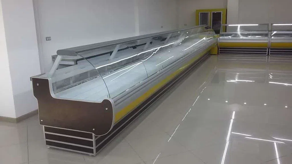 Market üçün zavod istehsalı rəf və vitrinlər — Vitrin soyuducular — Бизнес и оборудование