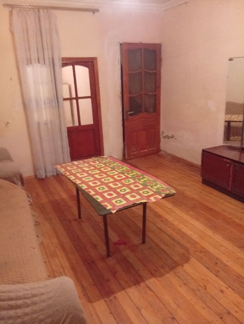 2 otaqlı həyət evi - Plan: 2 otaq + mətbəx küncü, sanitar qovşaq — Daşınmaz əmlak, Saray (3)