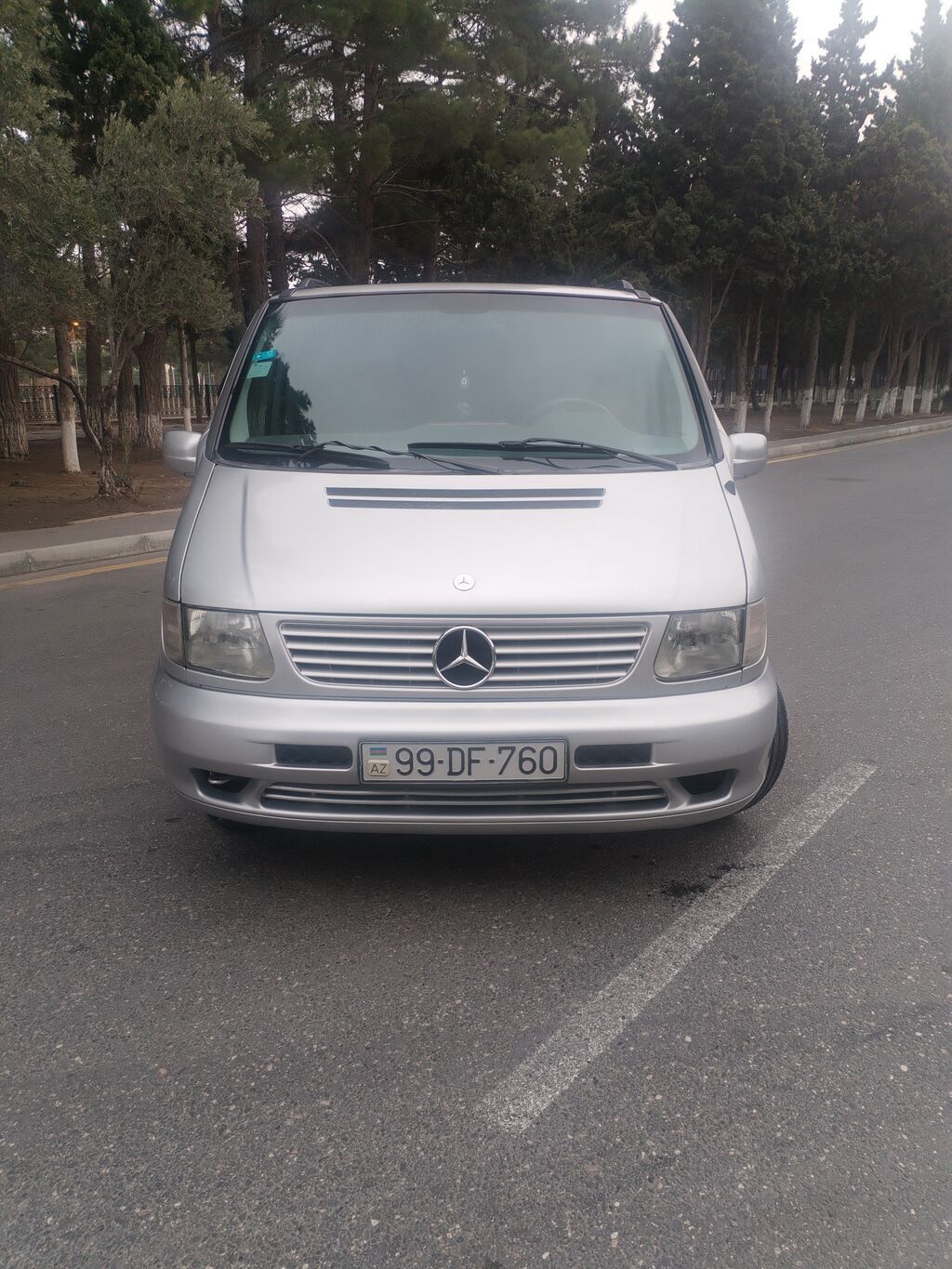 Mercedes-Benz Vito miniven - Korpus: gümüş rəng, sürgülü yan qapı