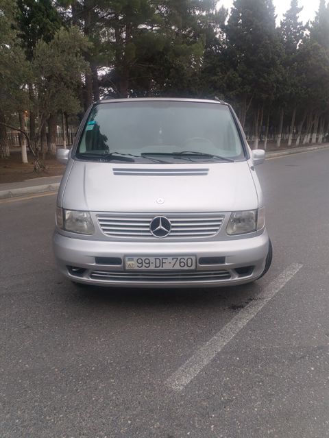 Mercedes-Benz Vito miniven - Korpus: gümüş rəng, sürgülü yan qapı