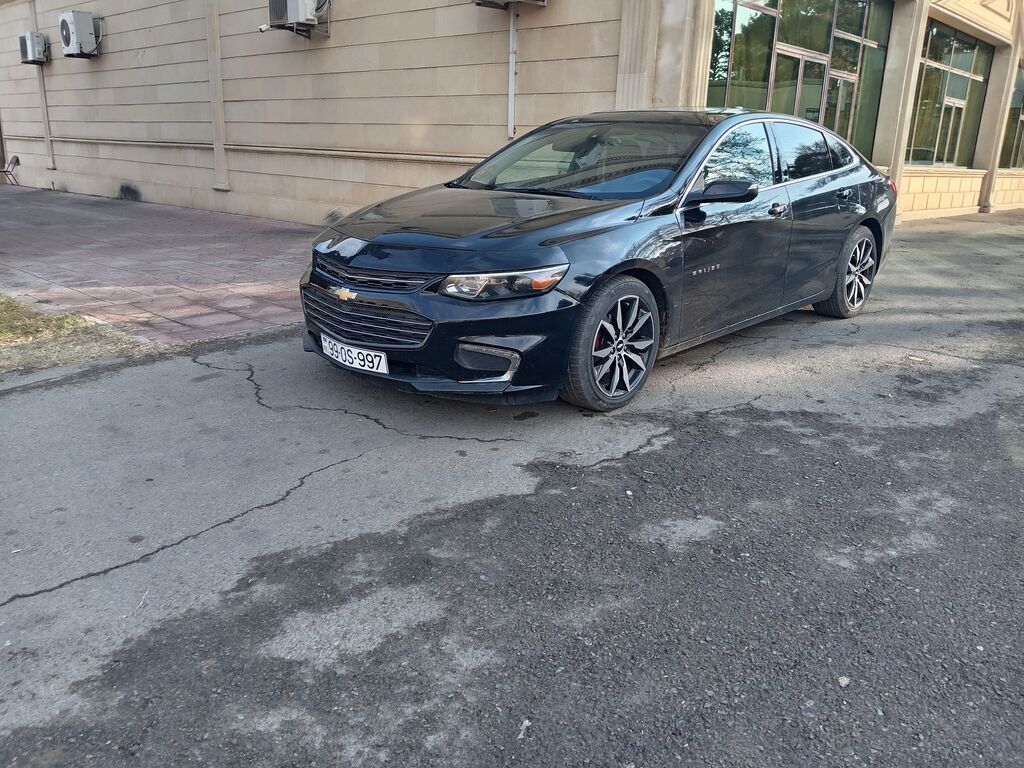 Chevrolet Malibu – sedan - Korpus: 4 qapılı, qara rəng, aerodinamik — Avtomobillər, Şəmkir