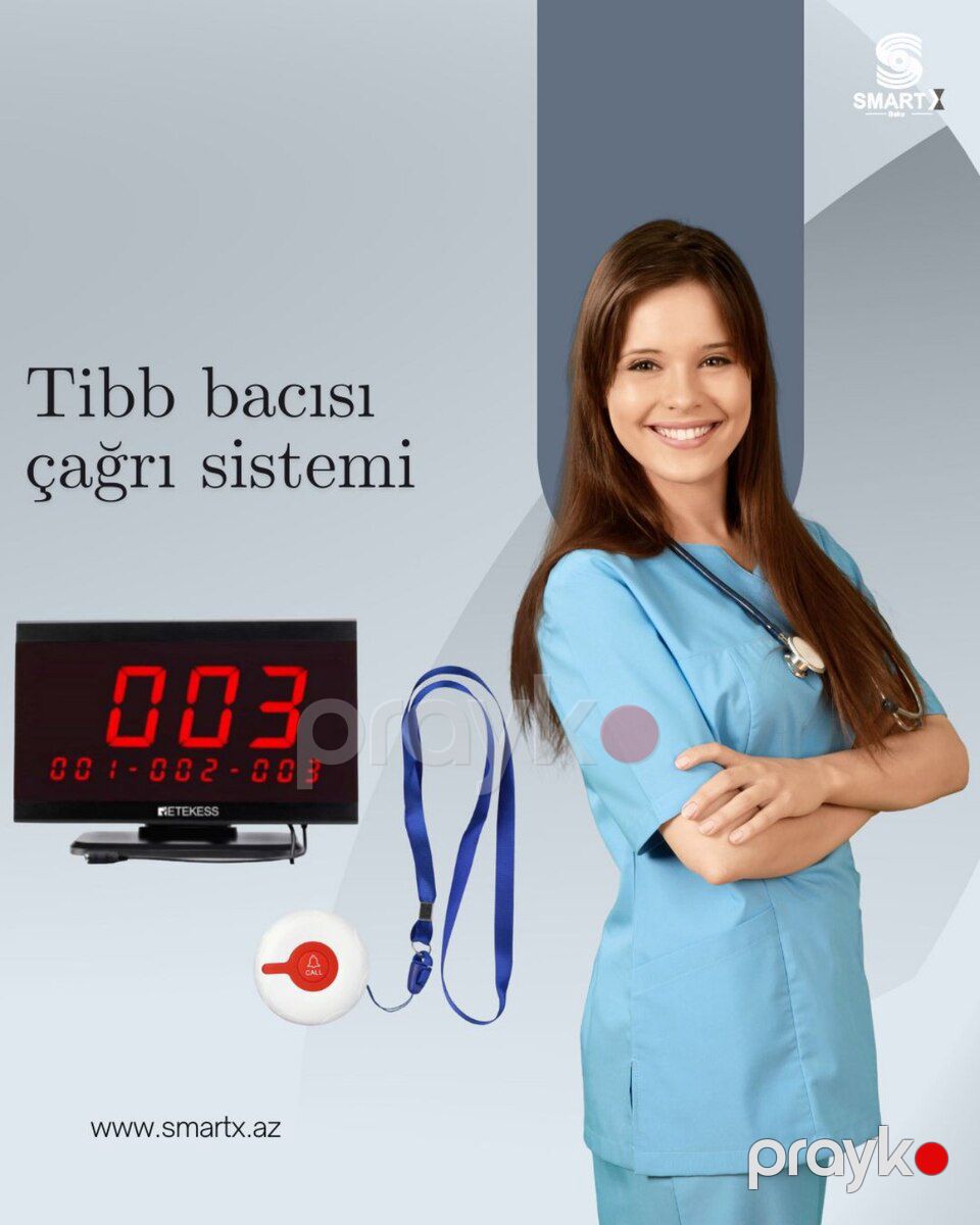 Tibbi personal üçün çağrı düyməsi — Mallar, Bakı (2)