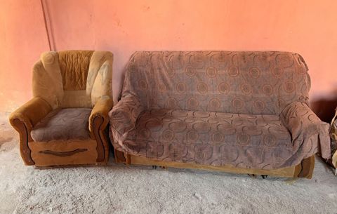 PULSUZ gelib. Goture bilersiz Klassik üslubda 2 hissəli yumşaq mebel — Bakı