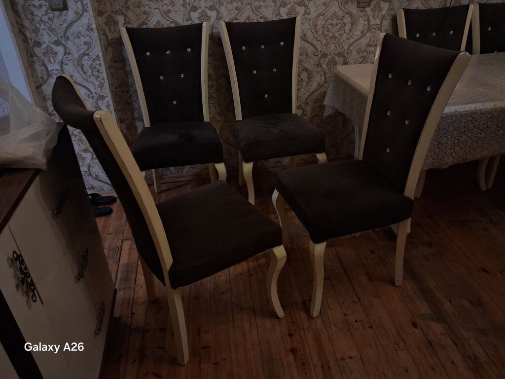 Qonaq otağı üçün, İşlənmiş, Qatlanmayan, Stul - 1