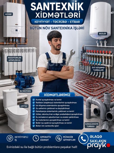 Santexnik ustası — Bakı
