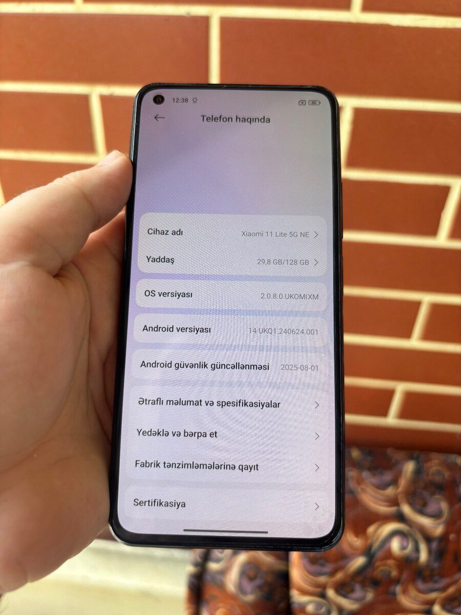 Xiaomi 11 Lite 5G NE Truffle Black 128GB/8GB — Telefonlar və qadjetlər, Bakı (4)