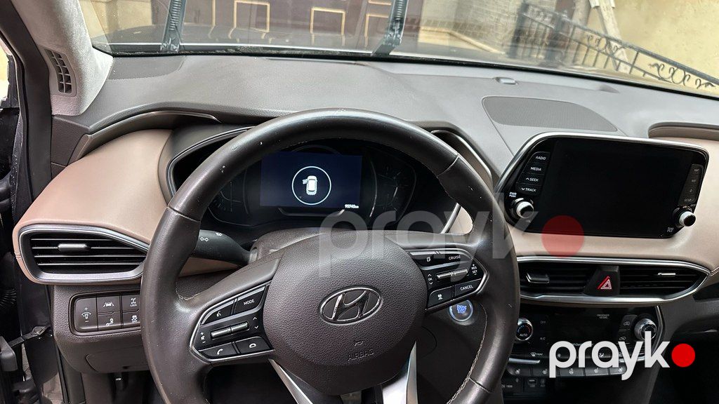 Hyundai Santa Fe, 2.0 L, 2018 il, 110 300 km — Avtomobillər, Bakı (6)