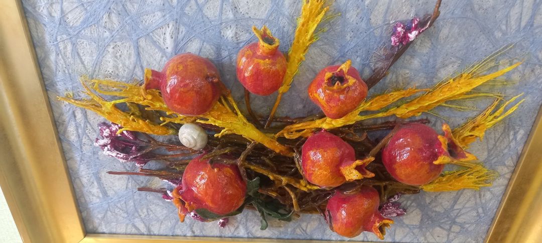 Təbii floristika əsəri — Heykəlciklər və fiqurlar, Bakı (7)