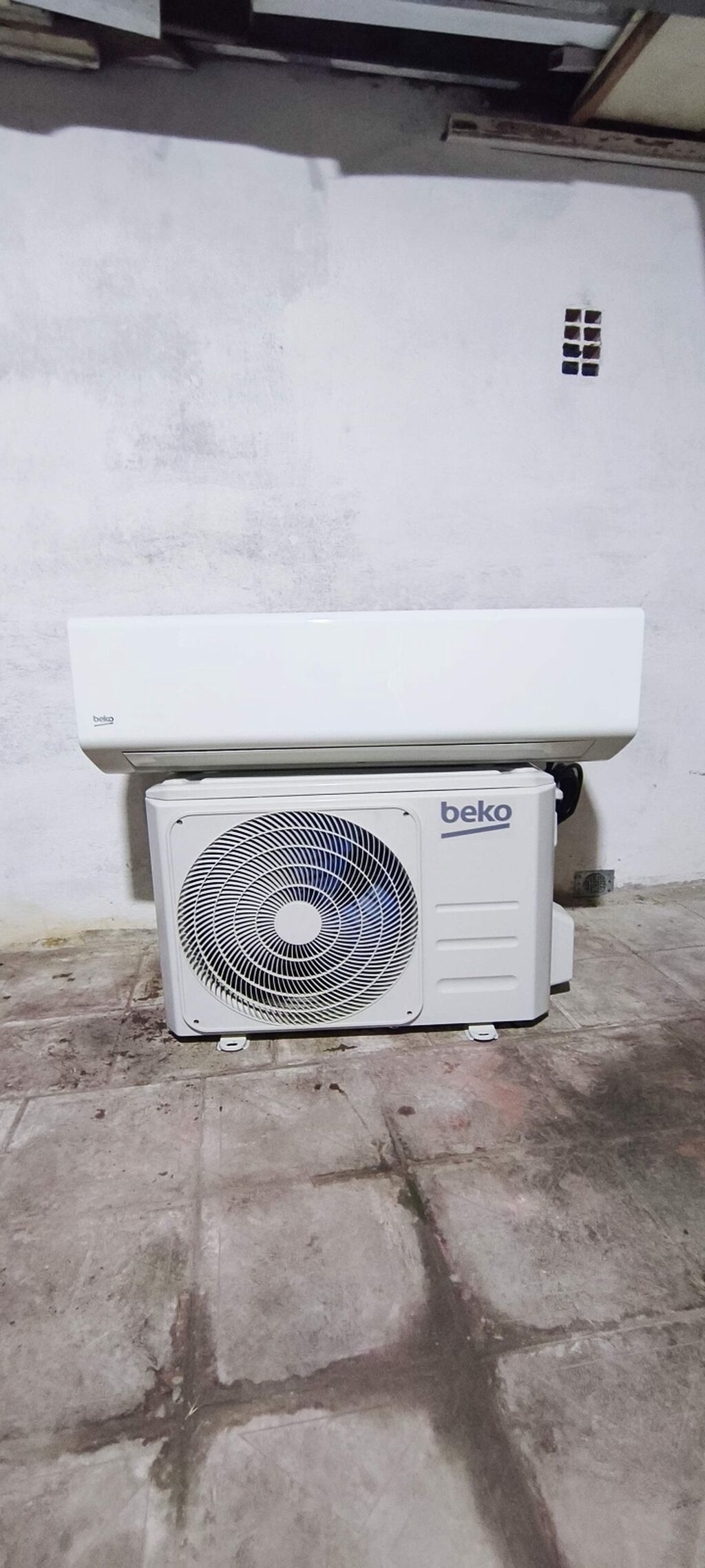 Kondisioner Beko, İşlənmiş, 50-60 kv. m, Split sistem, Kredit yoxdur, Ödənişli quraşdırma — Elektronika, Bakı (3)